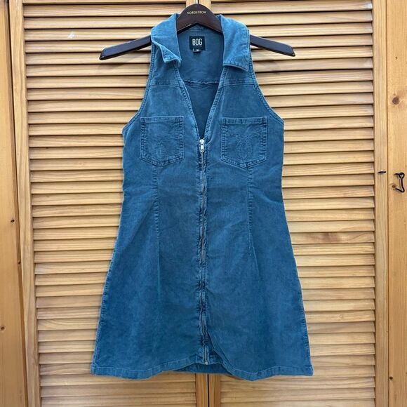BDG Dresses & Skirts - BDG Blue Denim corduroy dress size medium